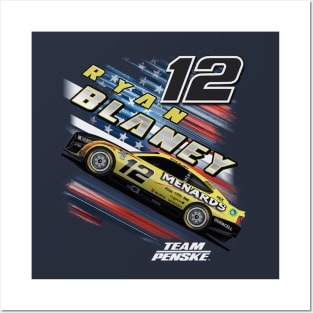 Ryan Blaney Patriotic Posters and Art